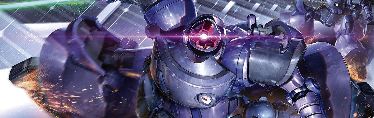 Bannière Page Précommande - Image visuel boîte gunpla