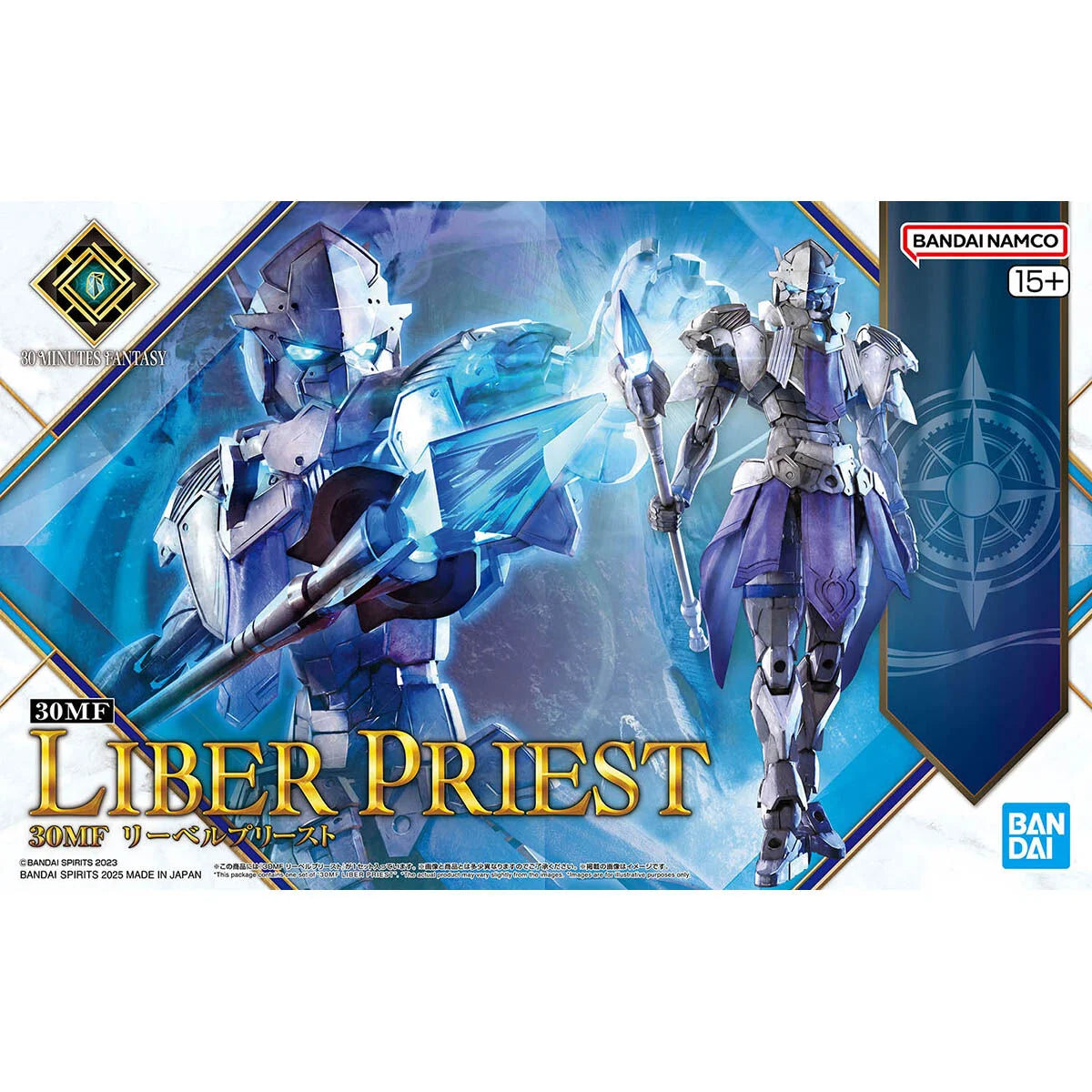 30MF Liber Priest - Boîte Bandai