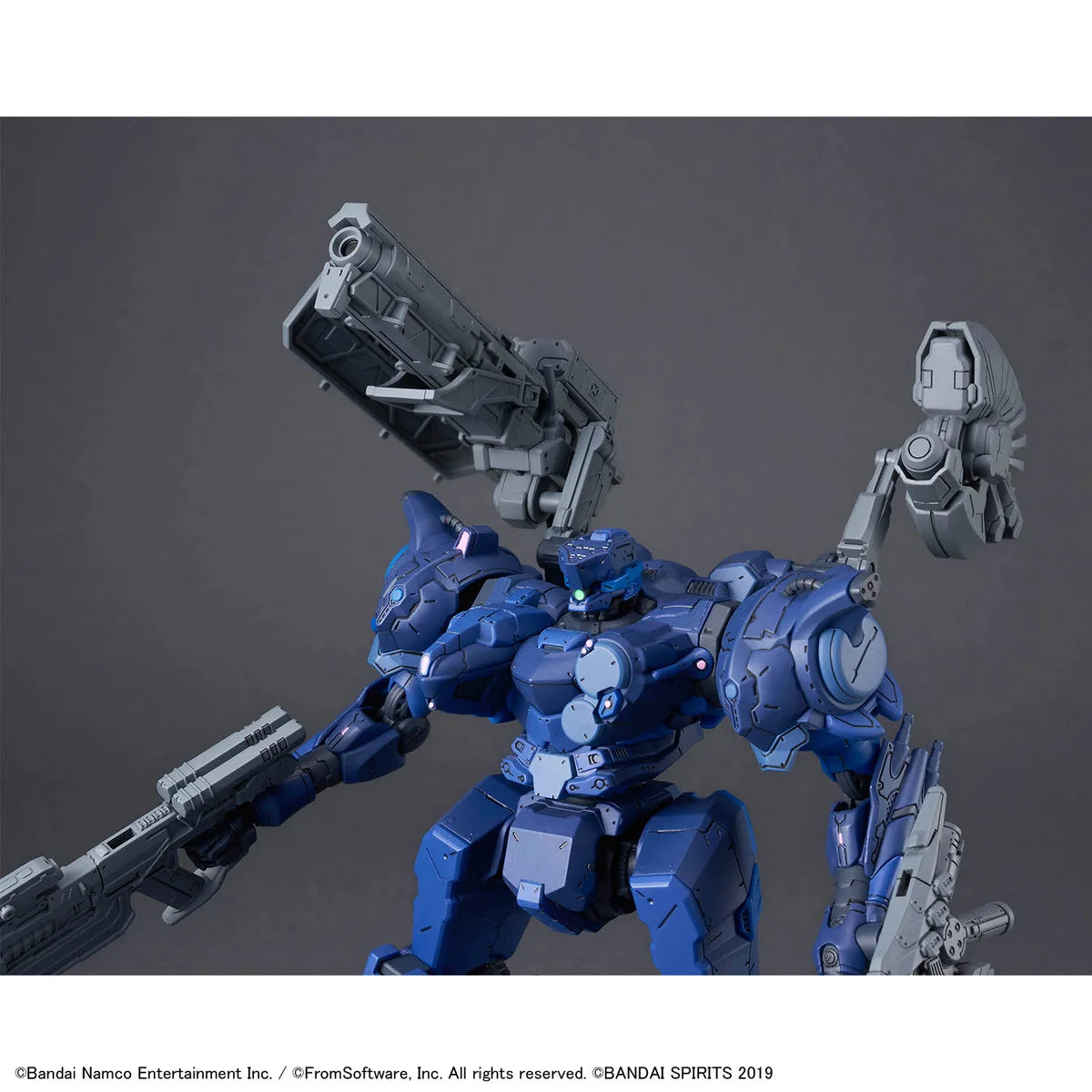 30MM ARMORED CORE VI: FIRES OF RUBICON ARQUEBUS CORPORATION VP-40S LOCKSMITH - Gros plan haut du mecha