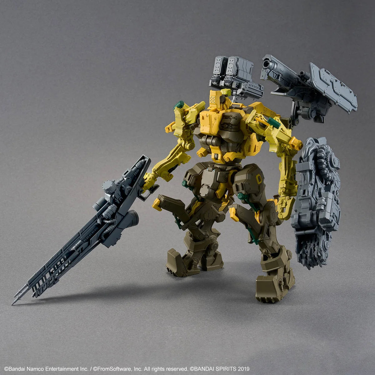 30MM ARMORED CORE VI: FIRES OF RUBICON RaD CC-3000 WRECKER MILK TOOTH - Vue de face