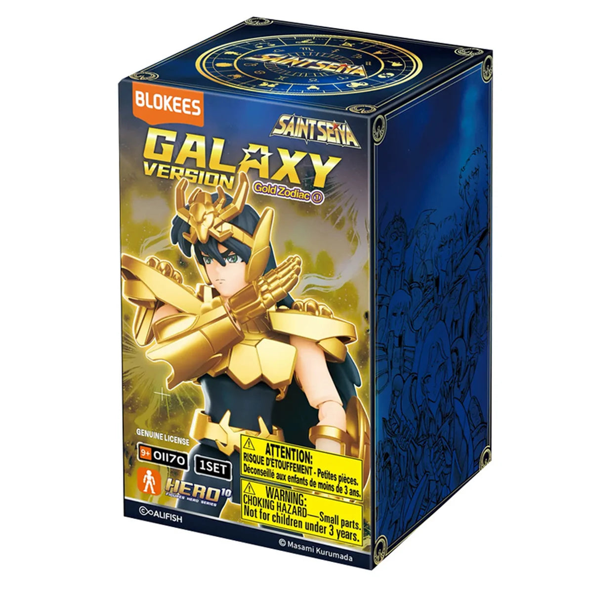 Saint Seiya Blokees Galaxy Version - Dragon Shiryu Golden Bronze Cloth