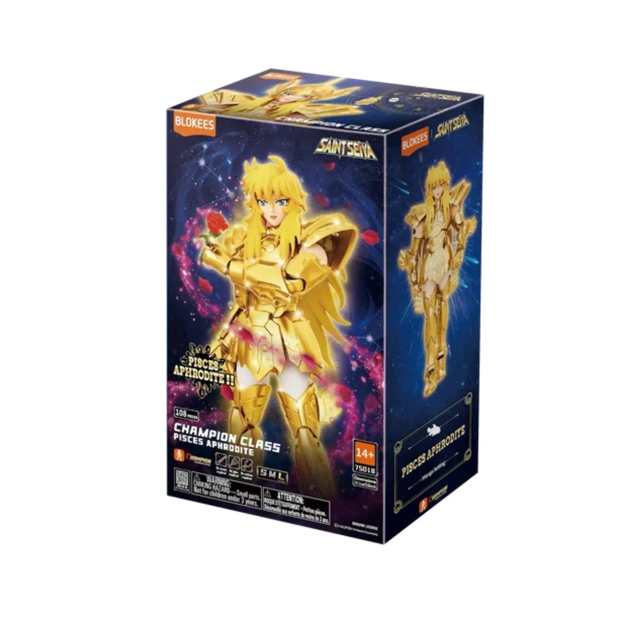 Saint Seiya Blokees Champion Class 15 - Pisces Aphrodite (Chevalier d'or des Poissons) - Préco Décembre 2026