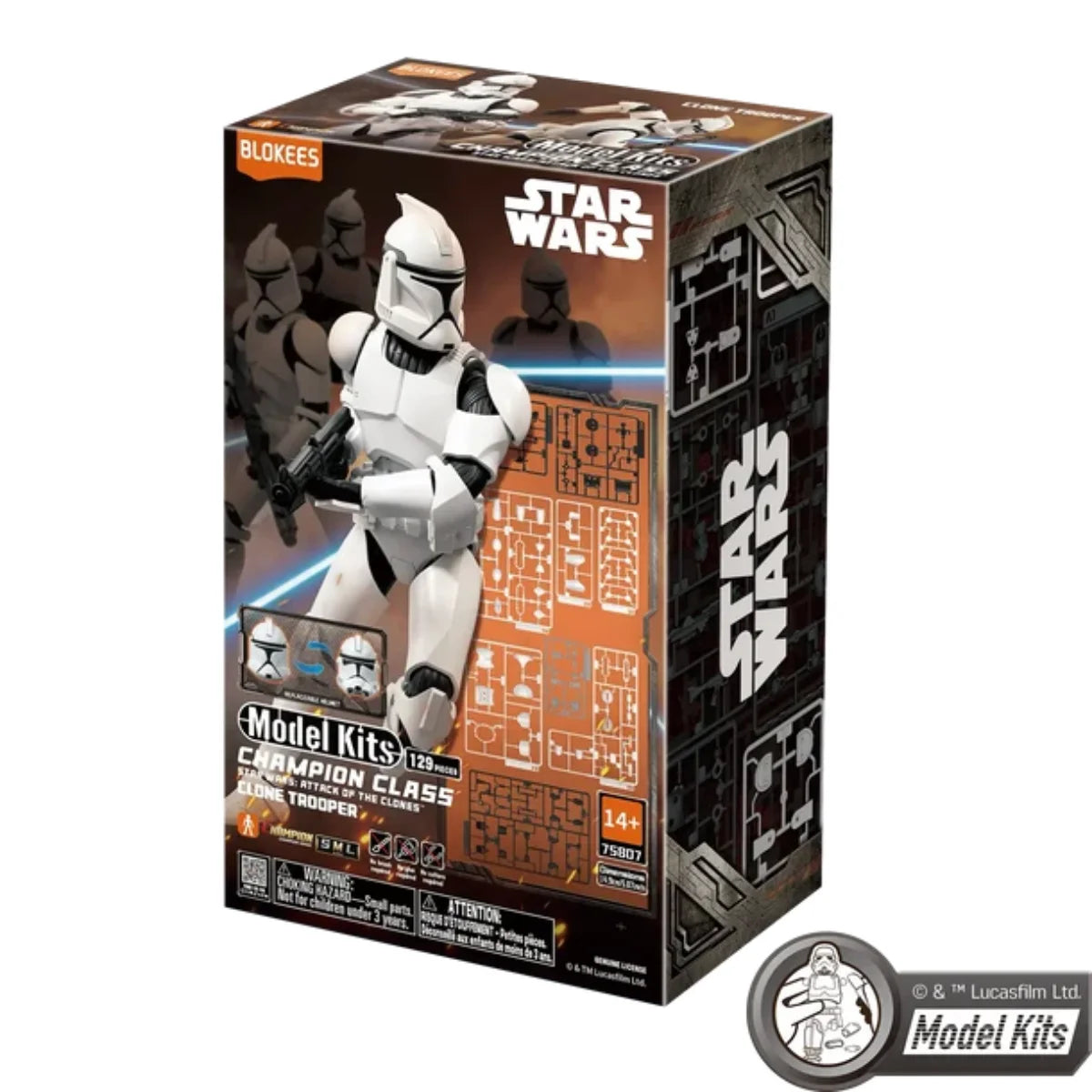 Blokees Star Wars Champion Class 07 - Clone Trooper - Attack Of The Clones - Préco Novembre 2026