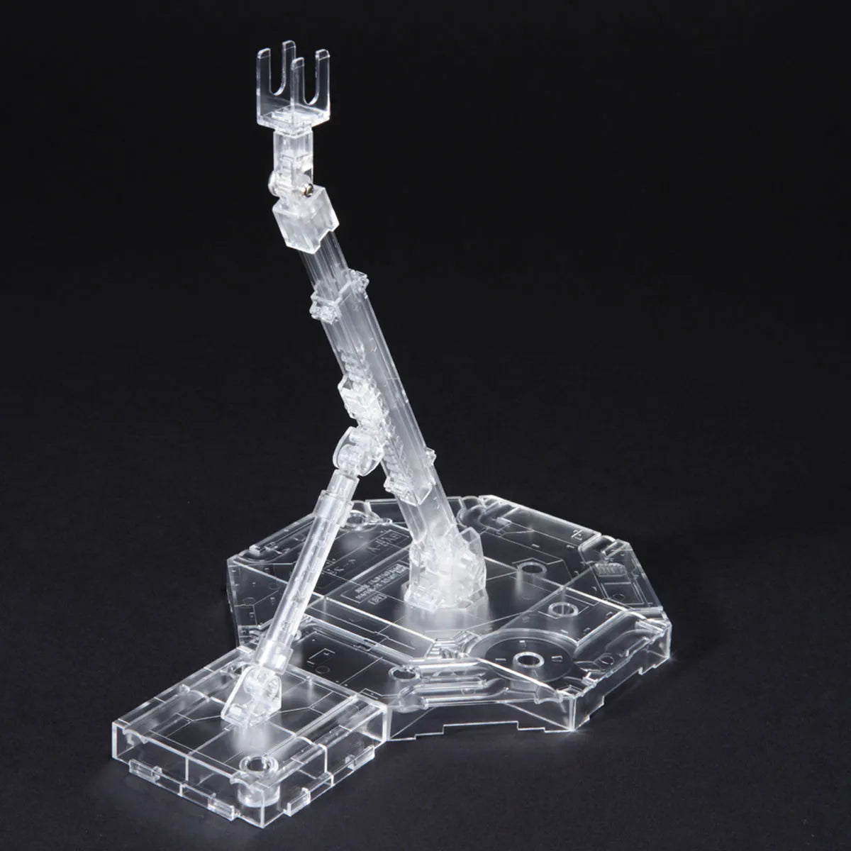 Action Base 1 clear Bandai - Support monté