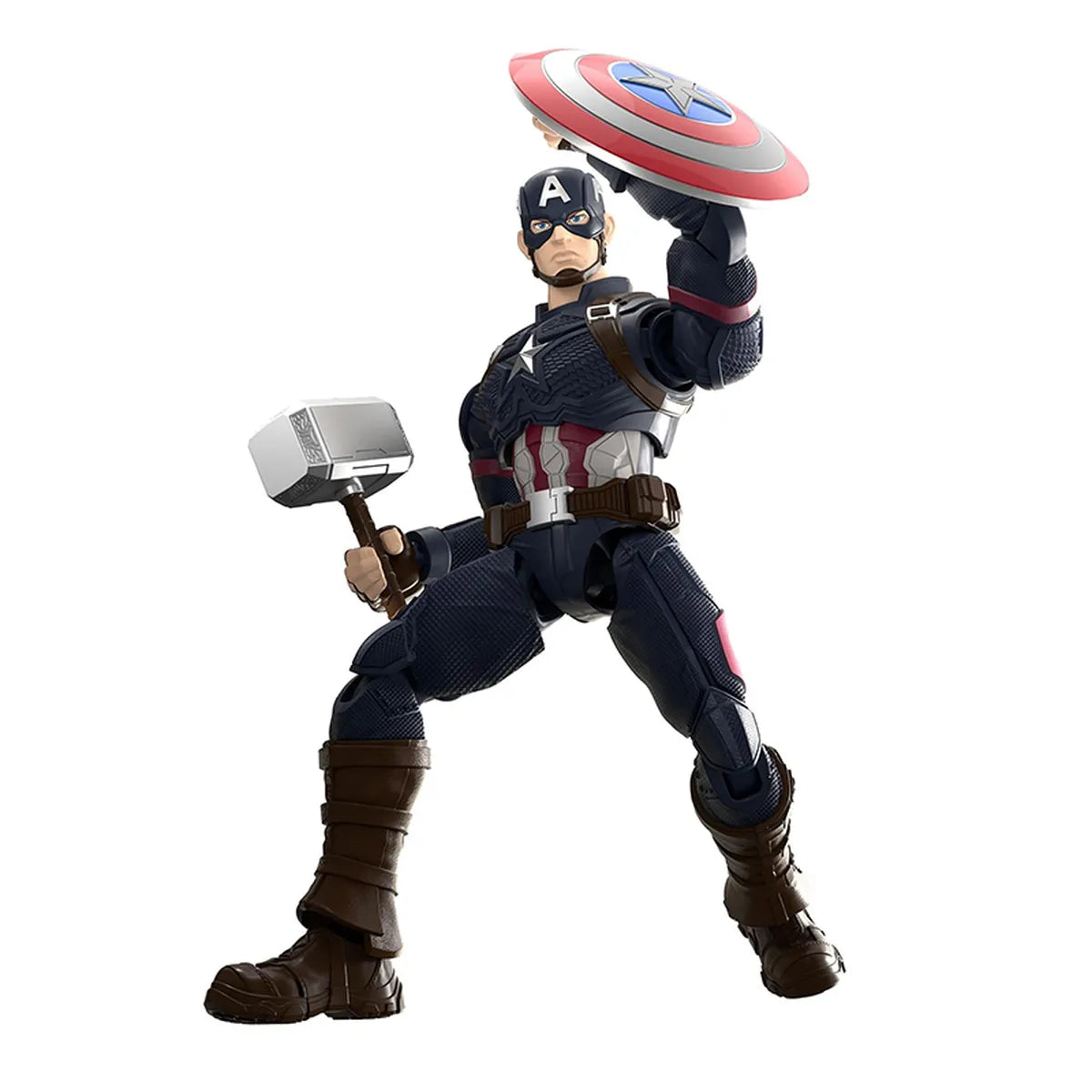 Blokees Marvel Champion Class 03 - Captain America - maquette montée