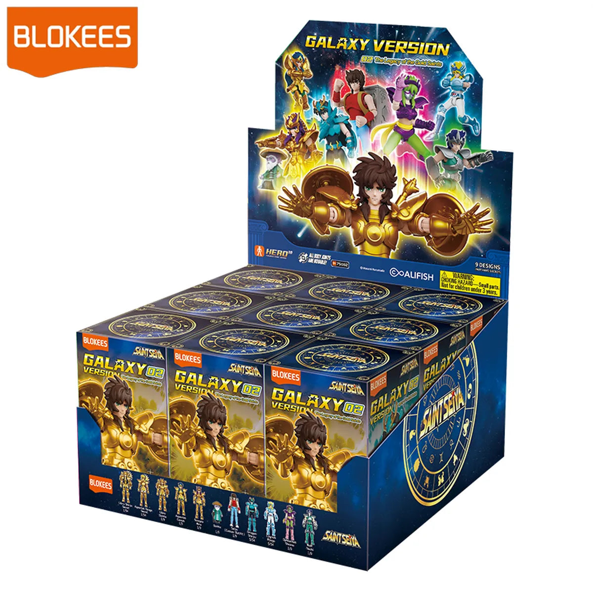 Blokees Saint Seiya Galaxy Version 02 - display