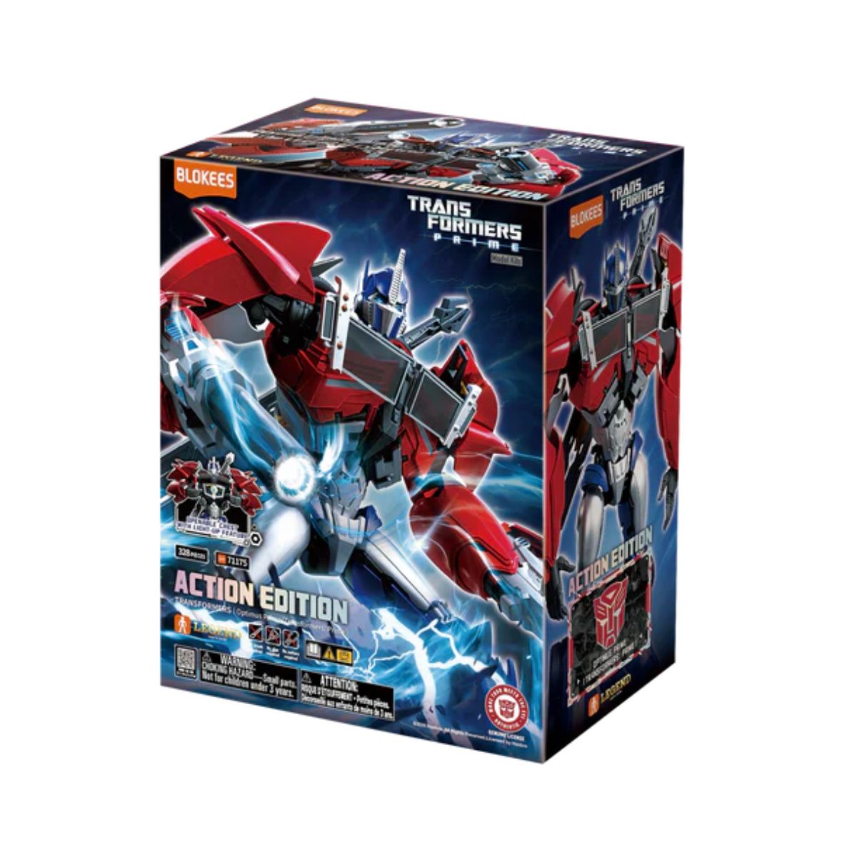 Transformers Blokees Action Edition 06 Optimus Prime (Transformers: Prime) - Boîte