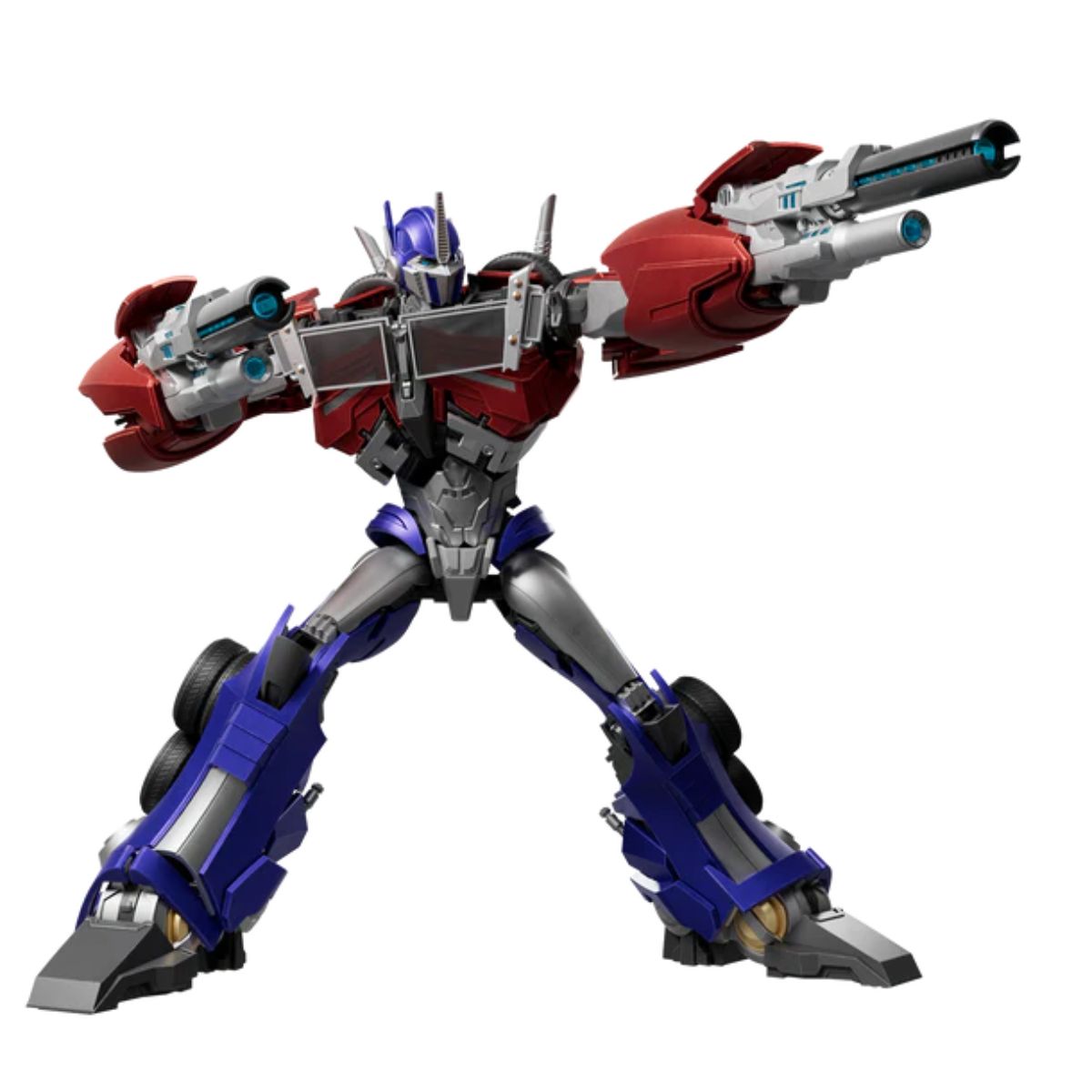 Transformers Blokees Action Edition 06 Optimus Prime (Transformers: Prime) - Posing avec bras cannons