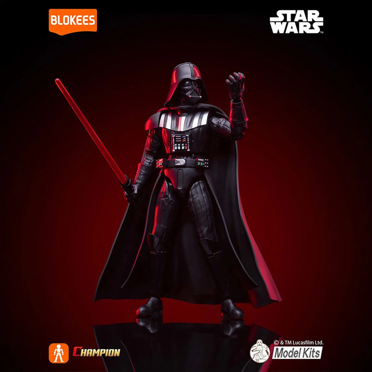 Blokees Darth Vader - maquette montée