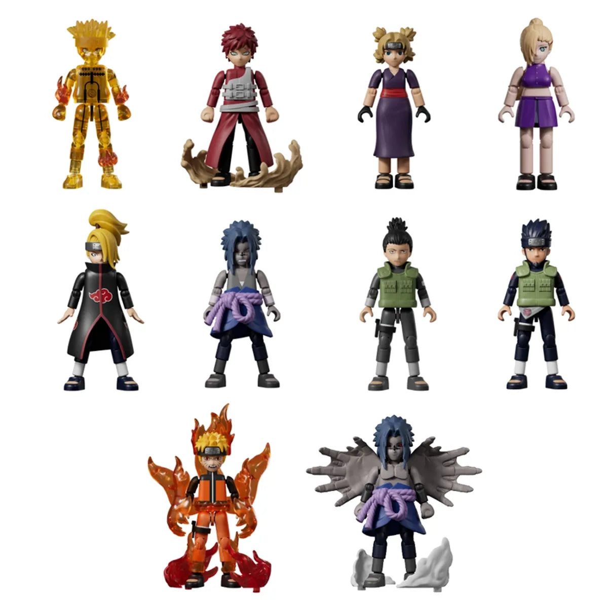 Blokees Naruto Galaxy Version 03 Ninja Spirit - figurines montées