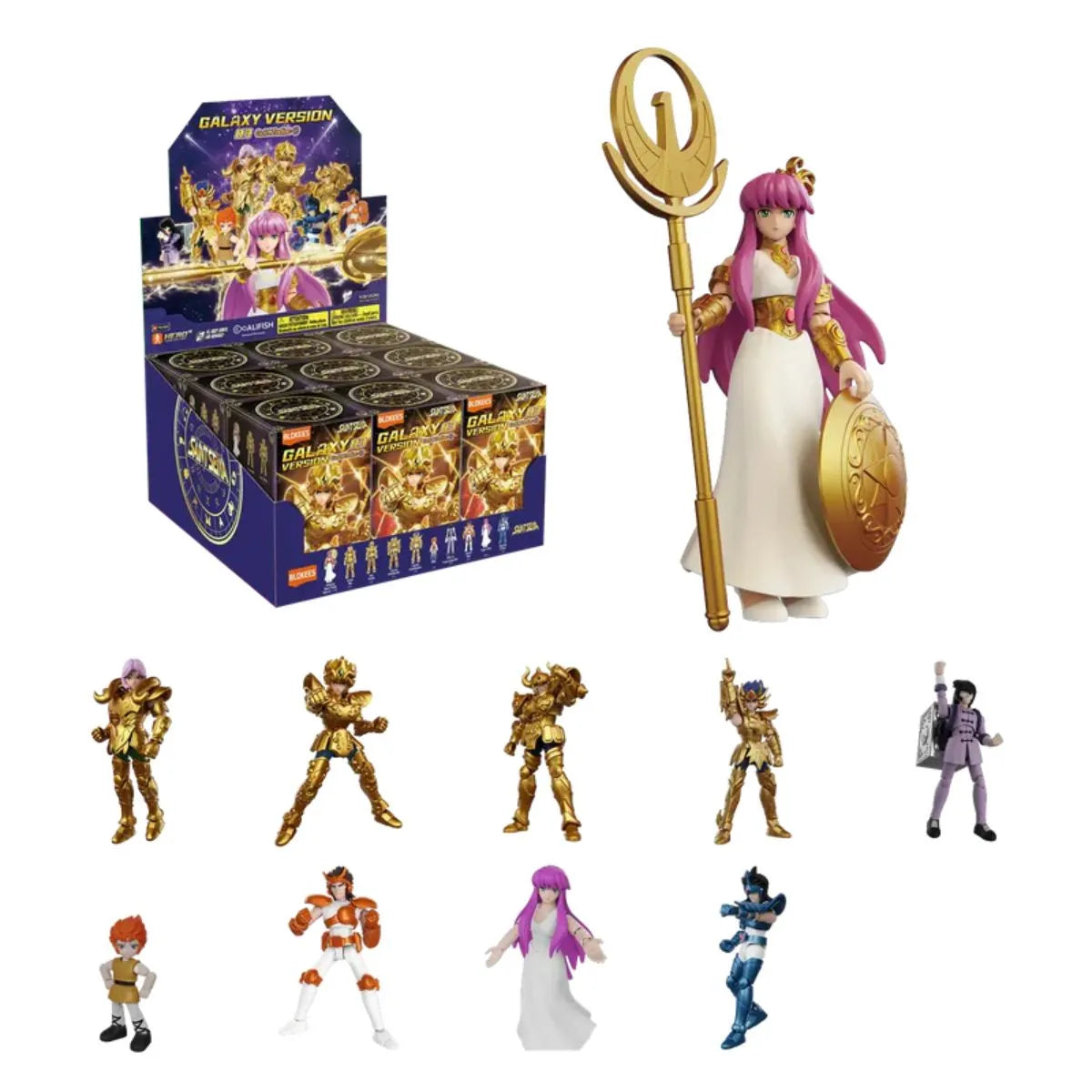 Blokees Saint Seiya Galaxy Version 03 - toutes les figurines