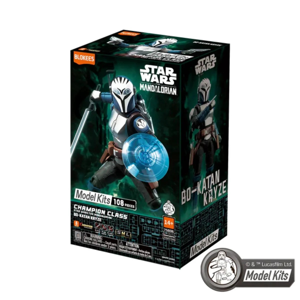 Blokees Star Wars Bo Katan Kryse - boîte