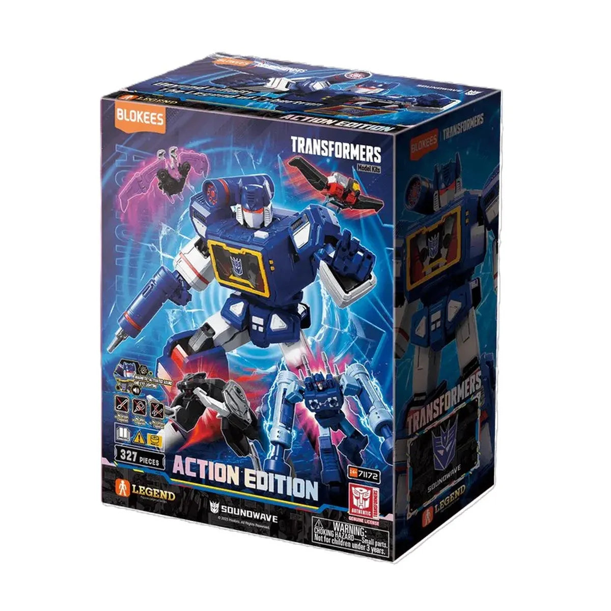 Blokees Transformers Action Edition 03 Soundwave - Boîte