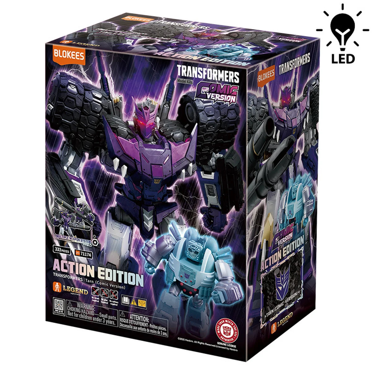 Blokees Transformers Action Edition 05 - Tarn - boîte