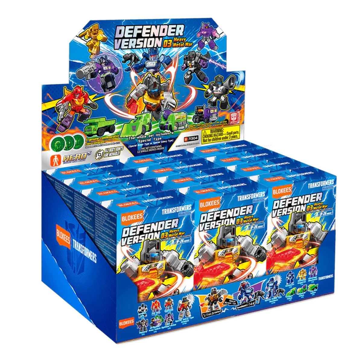 Blokees Transfomers Defender Version 03 - display