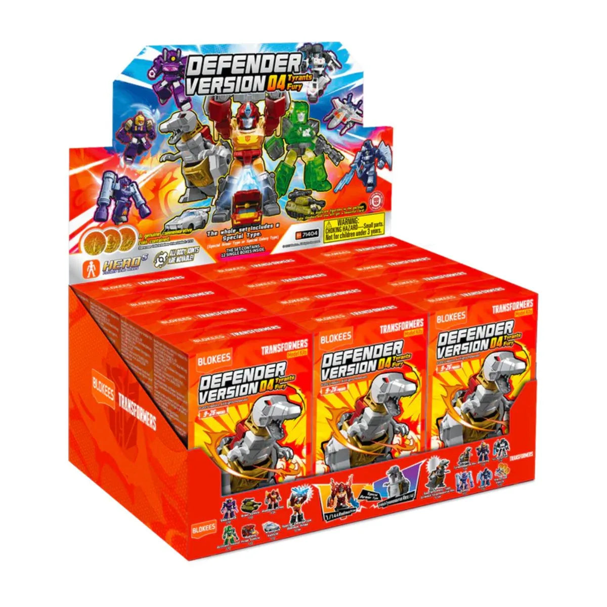 Blokees Transfomers Defender Version 04 - display