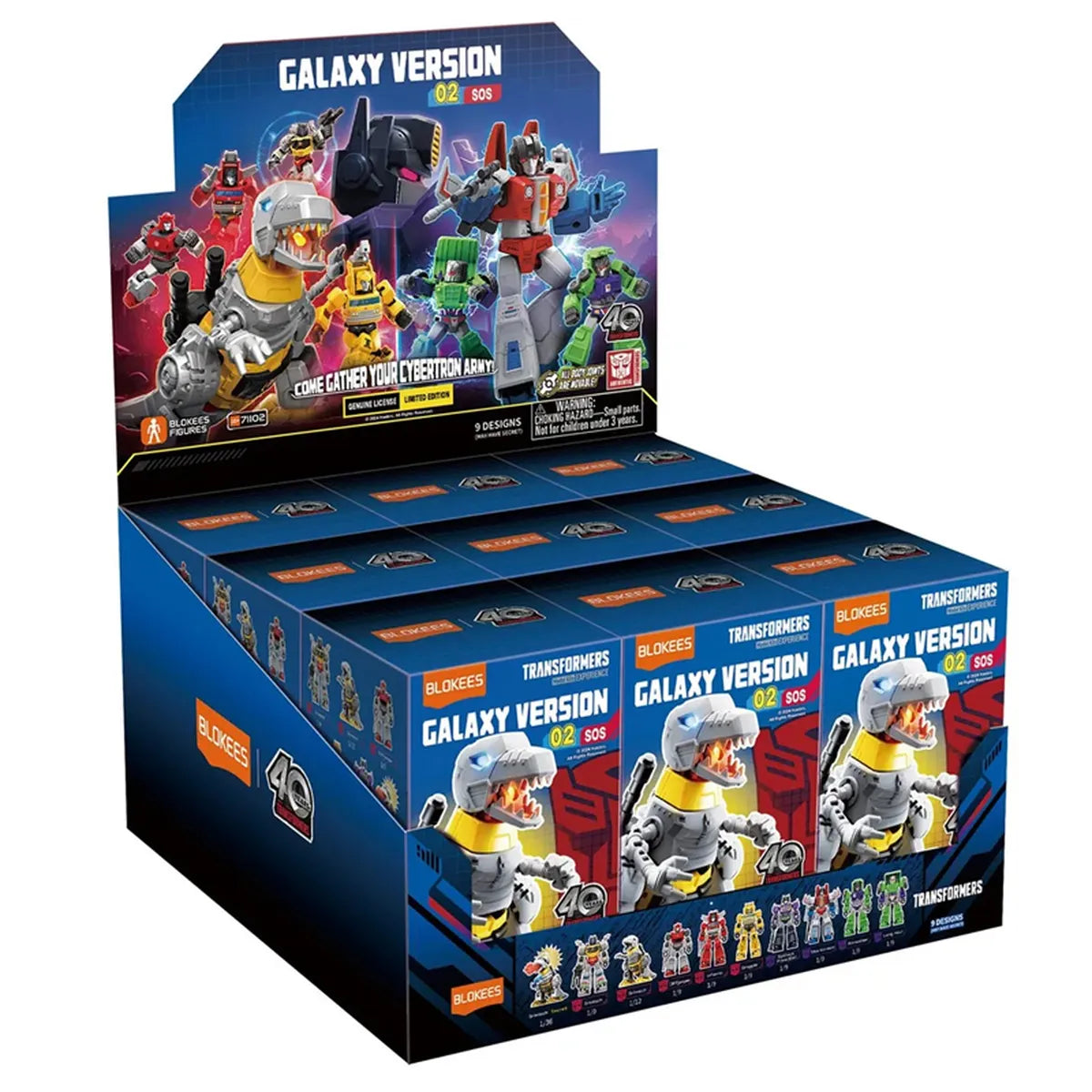 Blokees Transfomers Galaxy Version 02 - display