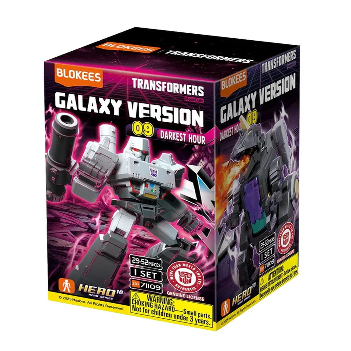 Blokees Transfomers Galaxy Version 09 Darkest Hour - boîte individuelle
