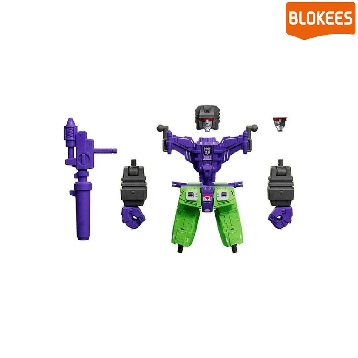 Blokees Devastator combining accessory pieces - Toutes les pièces