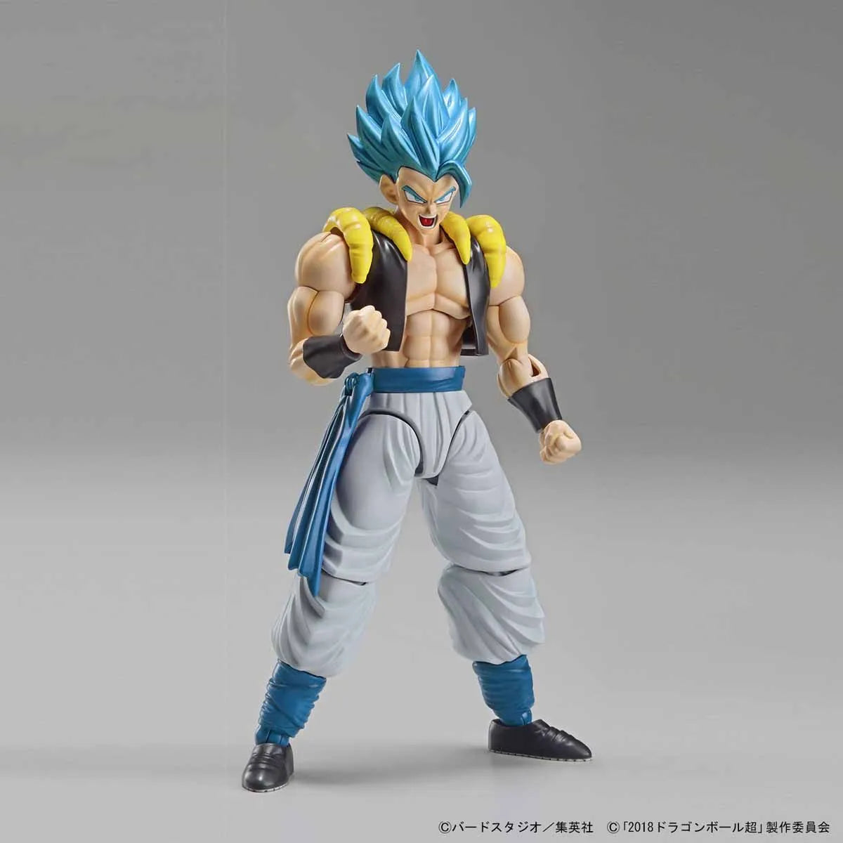 Figure-rise Standard - model kit Gogeta - maquette montée pose dynamique visage en colère