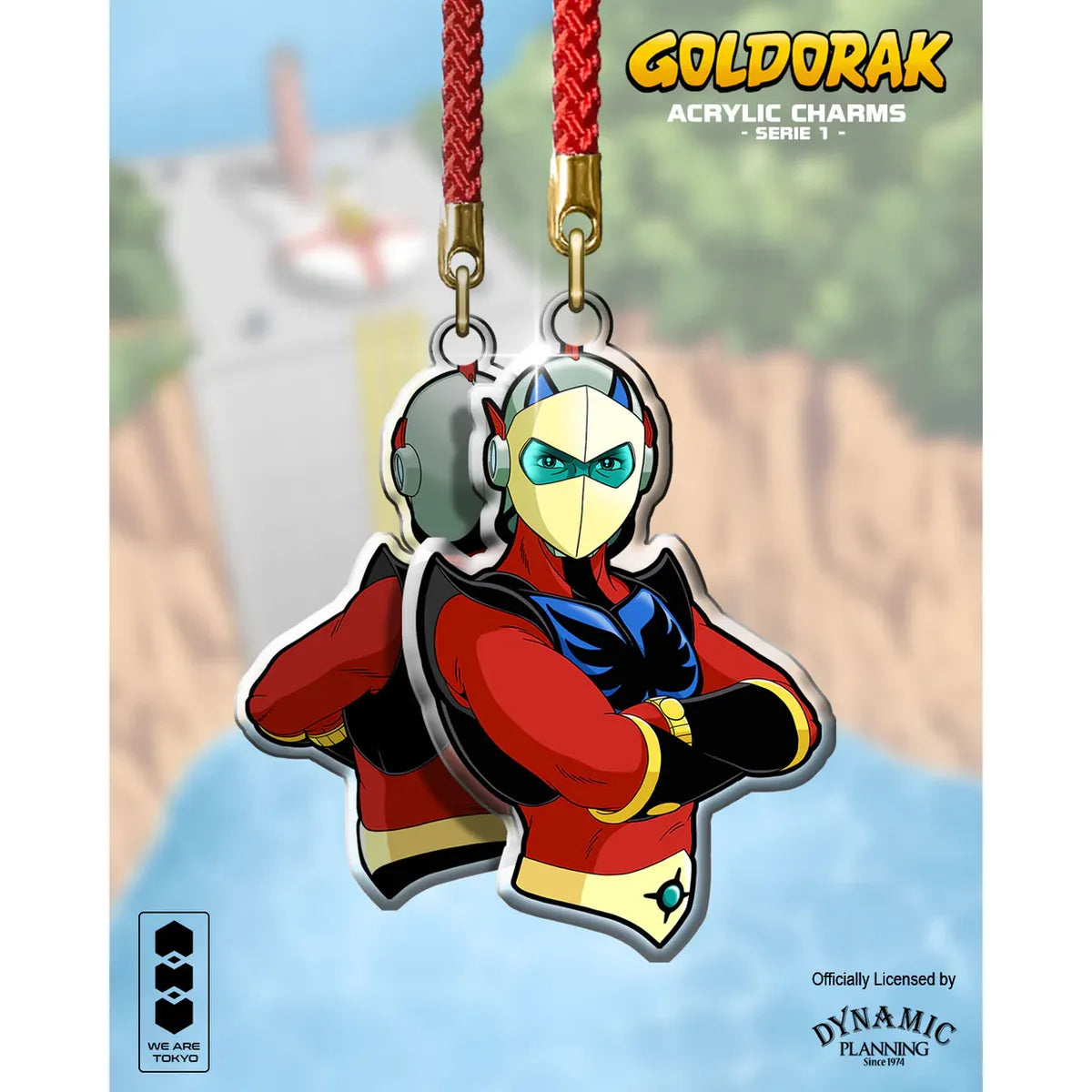 Acrylic Charm Serie 1 Goldorak Buste Actarus