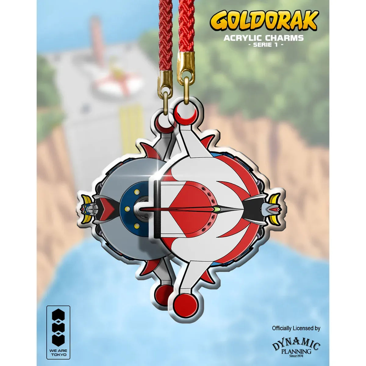 Acrylic Charm Serie 1 Goldorak Spazer