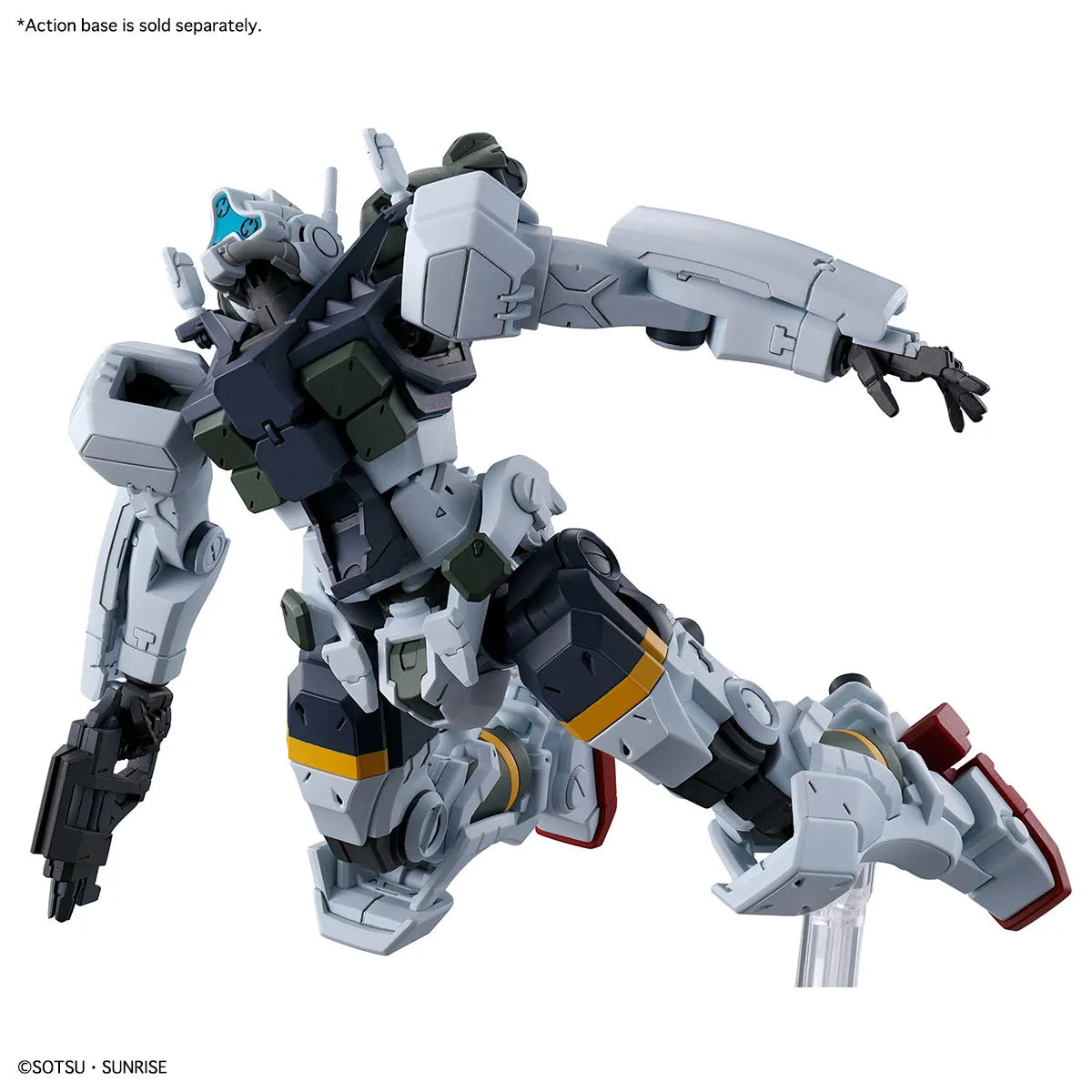 Gunpla Bocata's Gelgoog GQ HG 1/144 – maquette montée pose dynamique envol