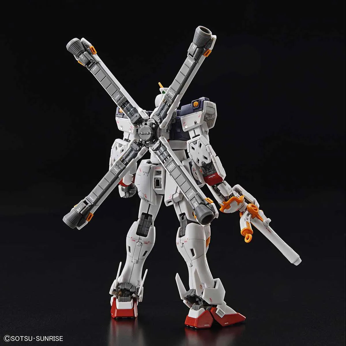 Gunpla Crossbone Gundam X1 RG 1/144 – maquette montée vue arrière