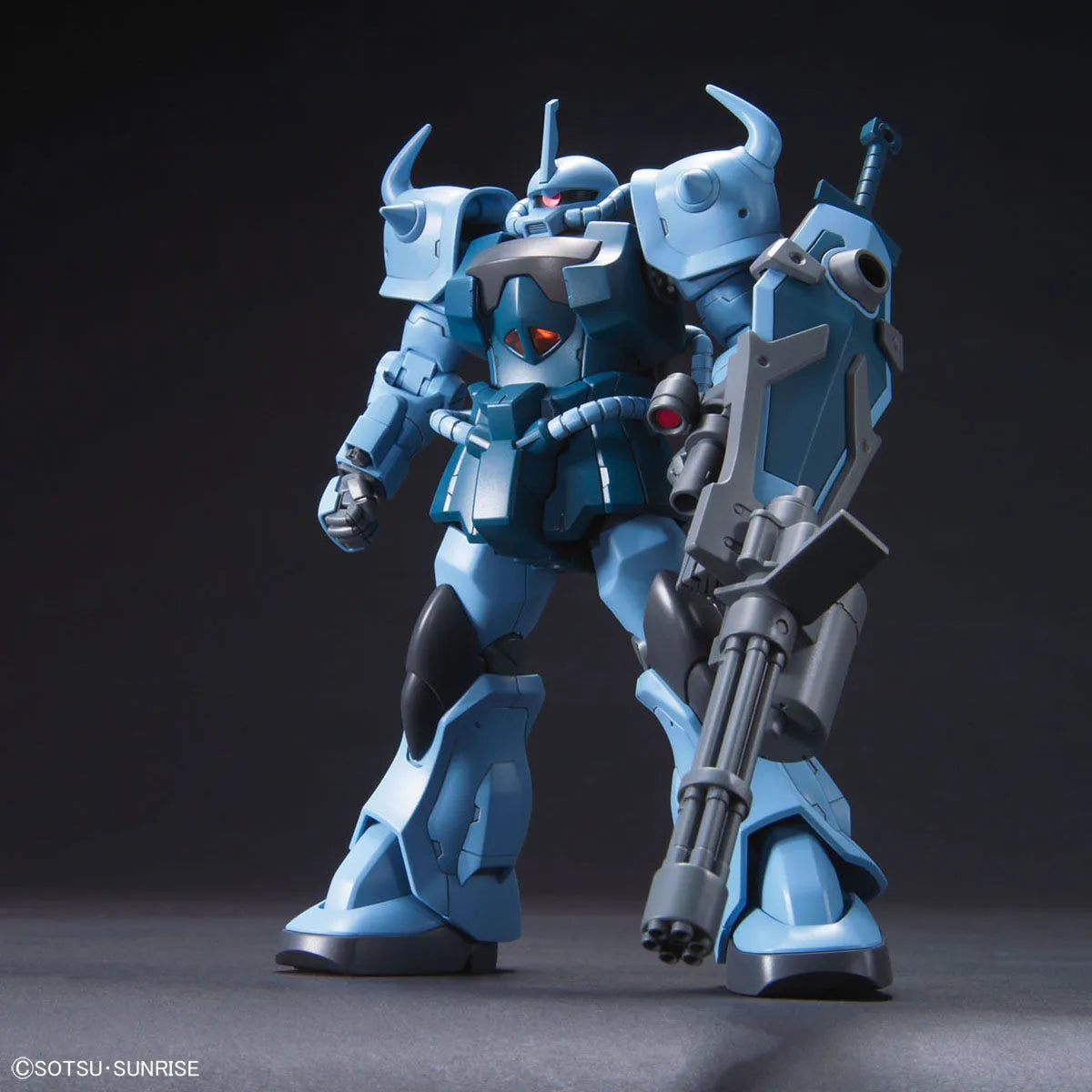 Gunpla Gouf Custom HG 1/144 – maquette montée vue avant
