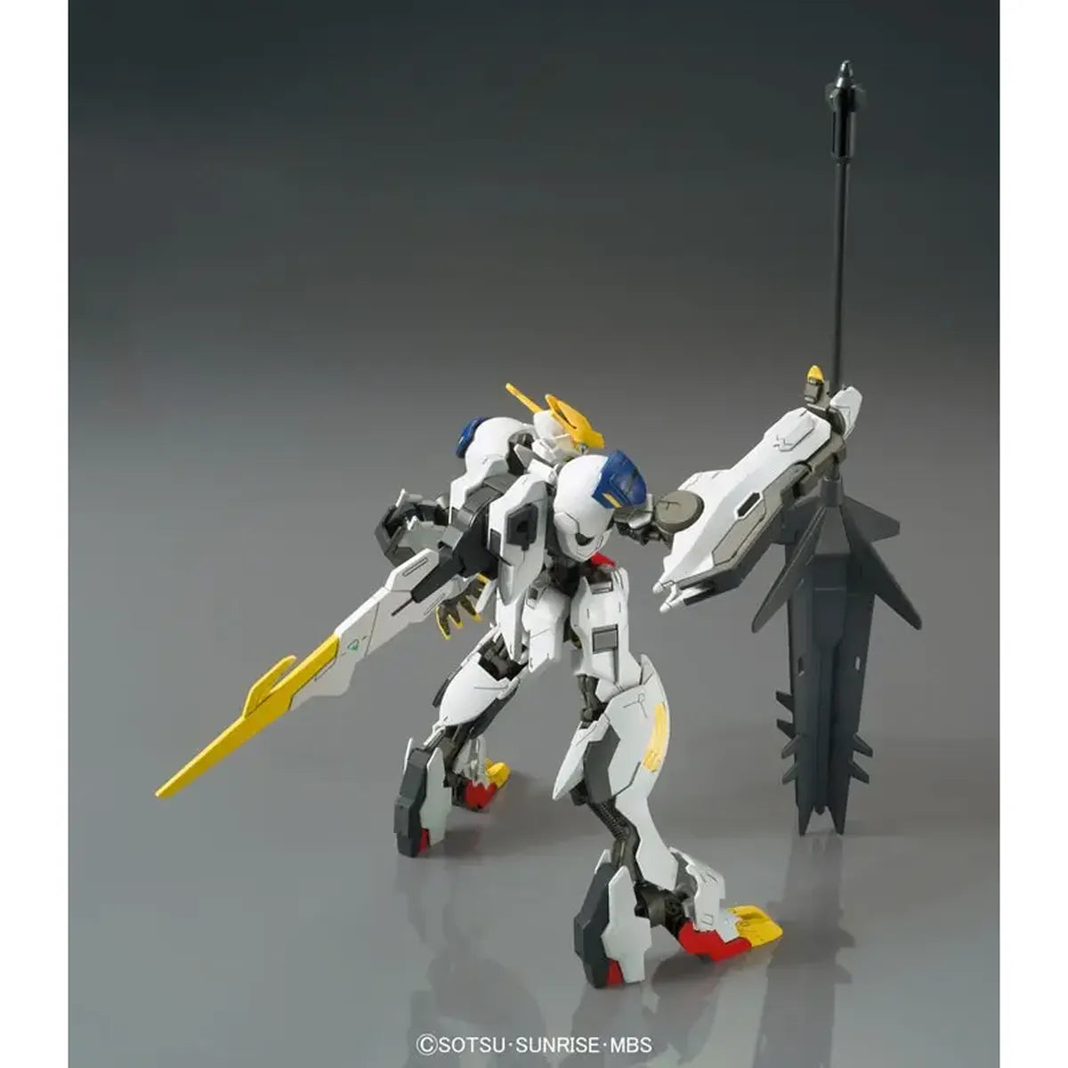 Gunpla Gundam Barbatos Lupus Rex HG 1/144 – maquette montée vue arrière
