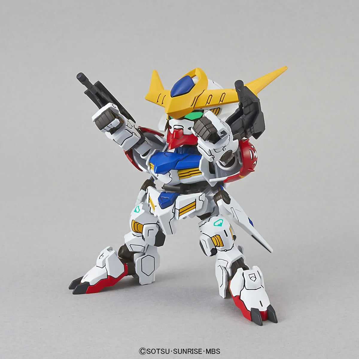 Gunpla Gundam Barbatos Lupus SD – maquette montée pose dynamique