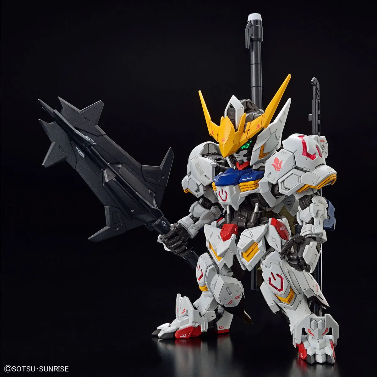 Gunpla Gundam Barbatos MGSD – maquette montée vue de face