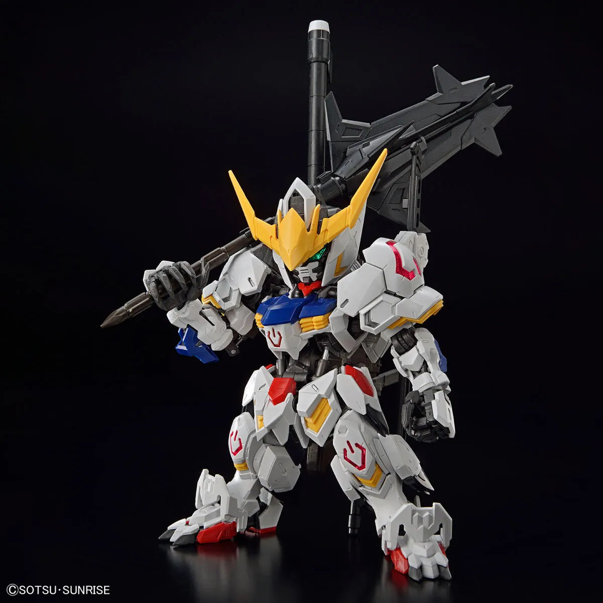 Gunpla Gundam Barbatos MGSD – maquette montée pose stylée