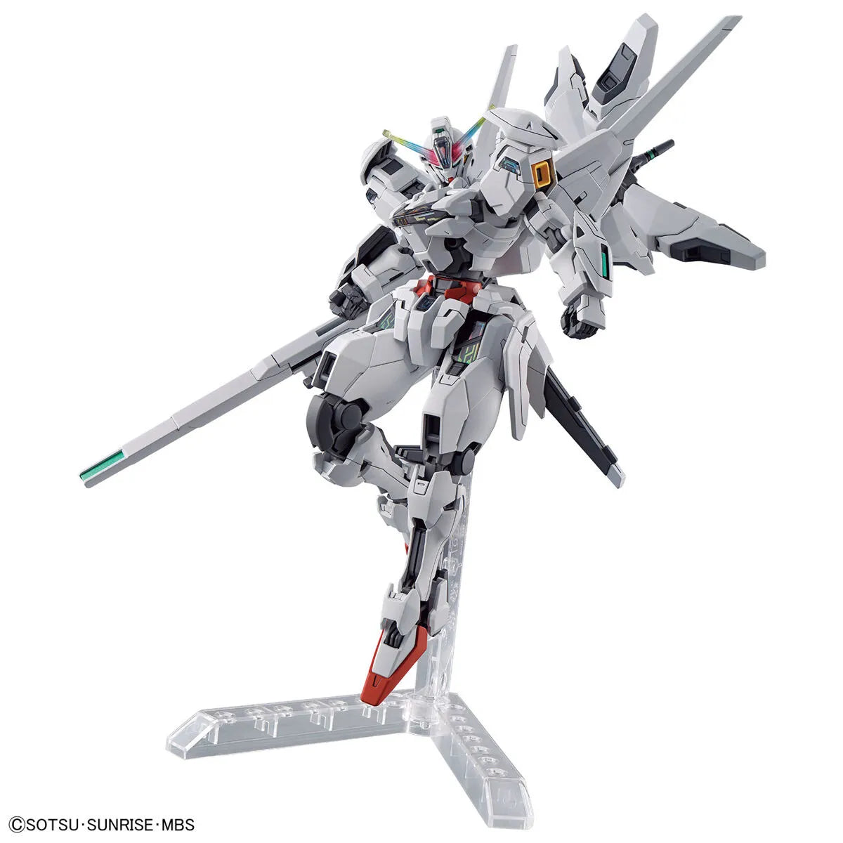 Gunpla Gundam Calibarn HG 1/144 – maquette montée pose balai de sorcière