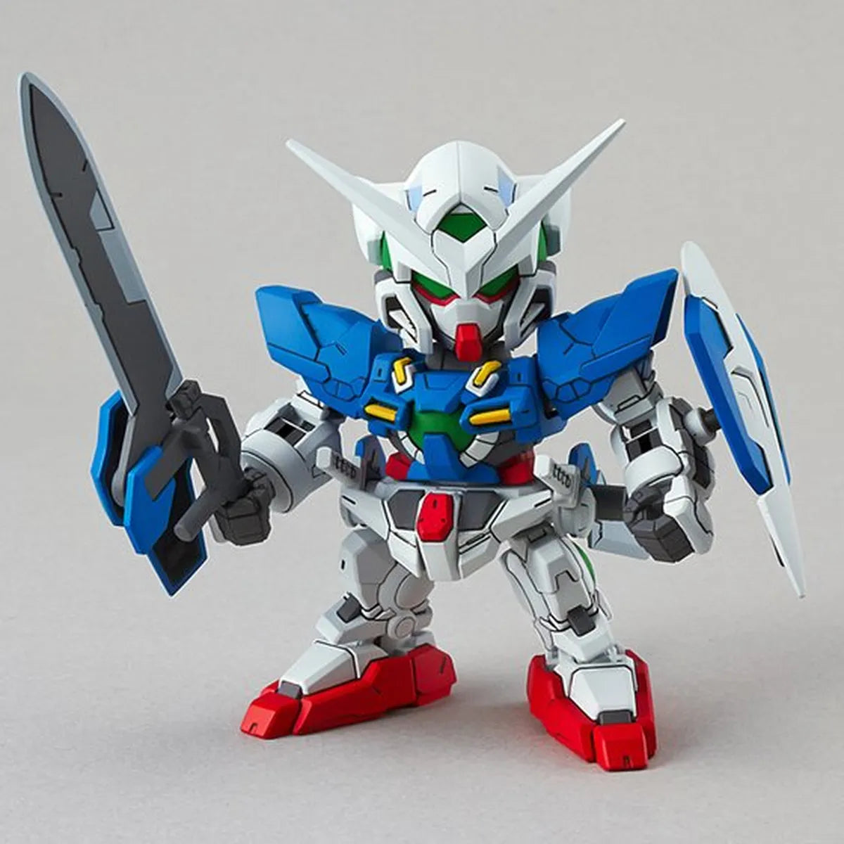 Gunpla Gundam Exia SD – maquette montée vue avant