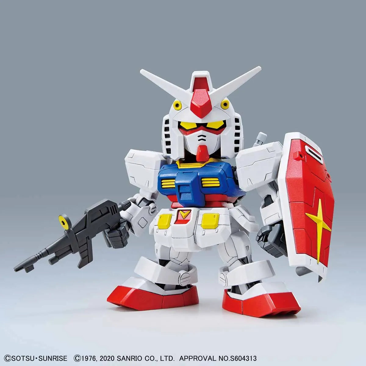 Gunpla Hello Kitty / RX-78-2 Gundam SD – maquette montée Gundam seul
