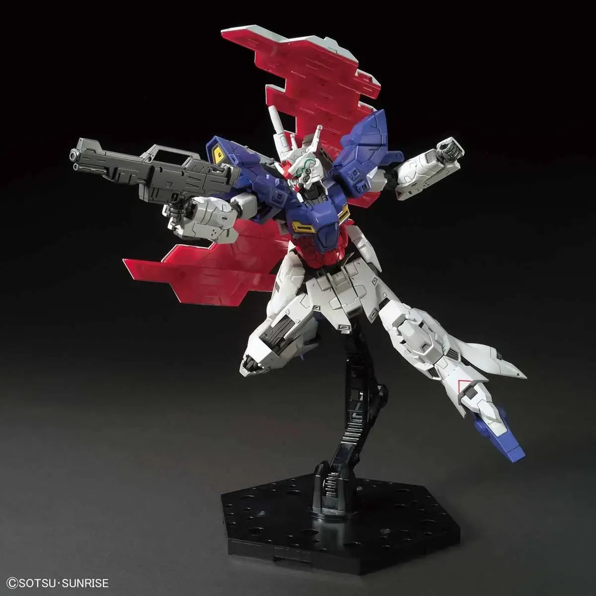 Gunpla Moon Gundam HG 1/144 – maquette montée pose