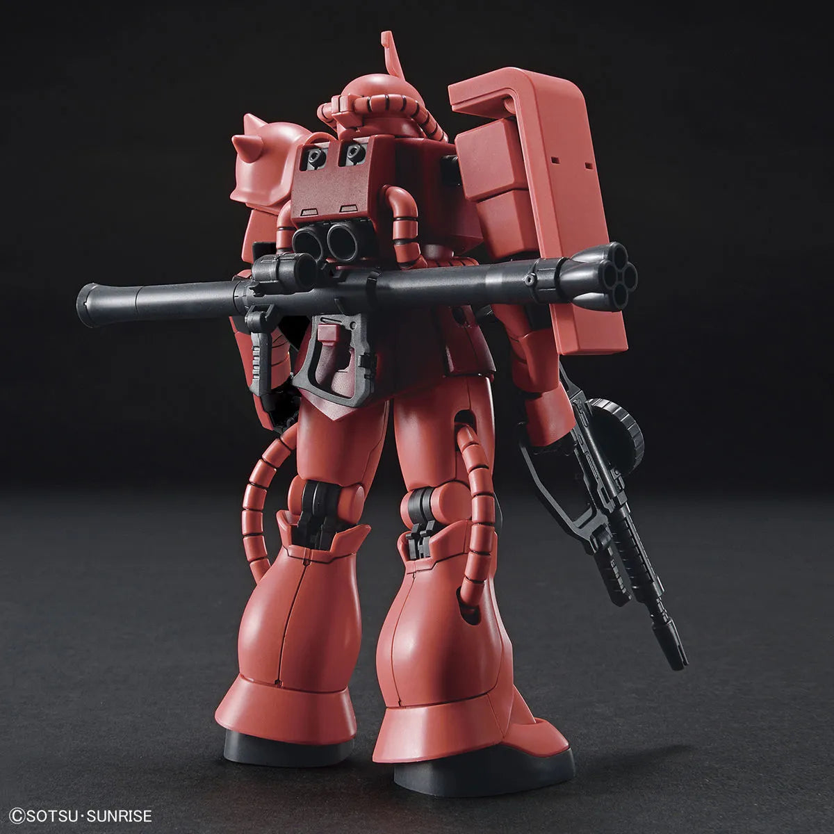Gunpla MS-06S Zaku II 40th Gunpla Anniversary HG 1/144 – maquette montée vue arrière