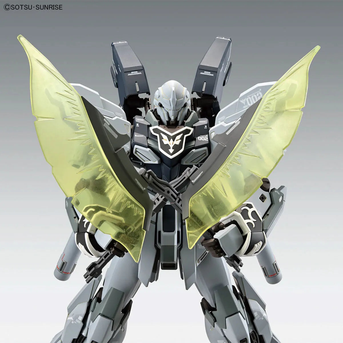 Gunpla Sinanju Stein Narrative Version Ver Ka MG 1/100 – maquette montée pose avec lames