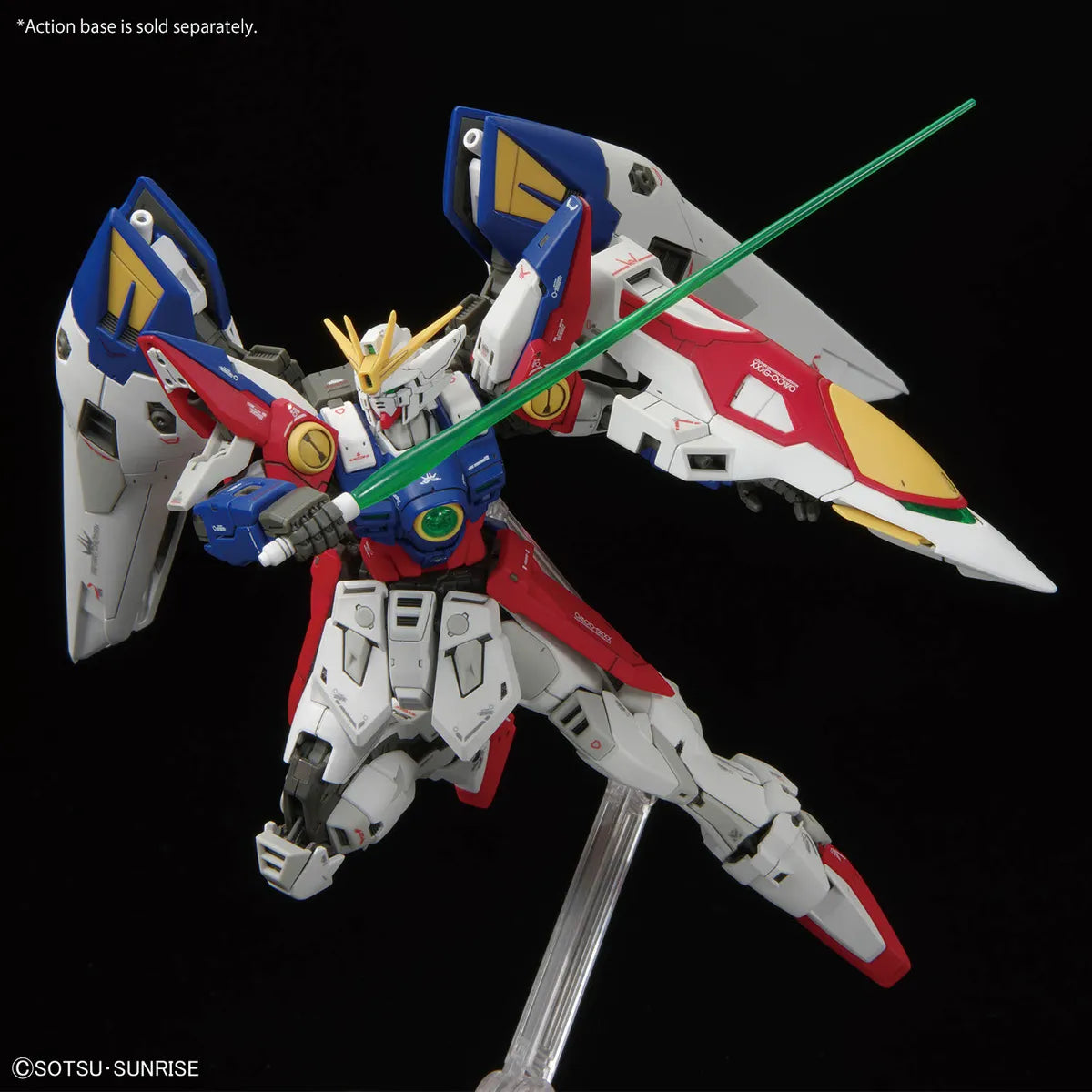 Gunpla Wing Gundam Zero HG 1/144 – maquette montée vue avec sabre