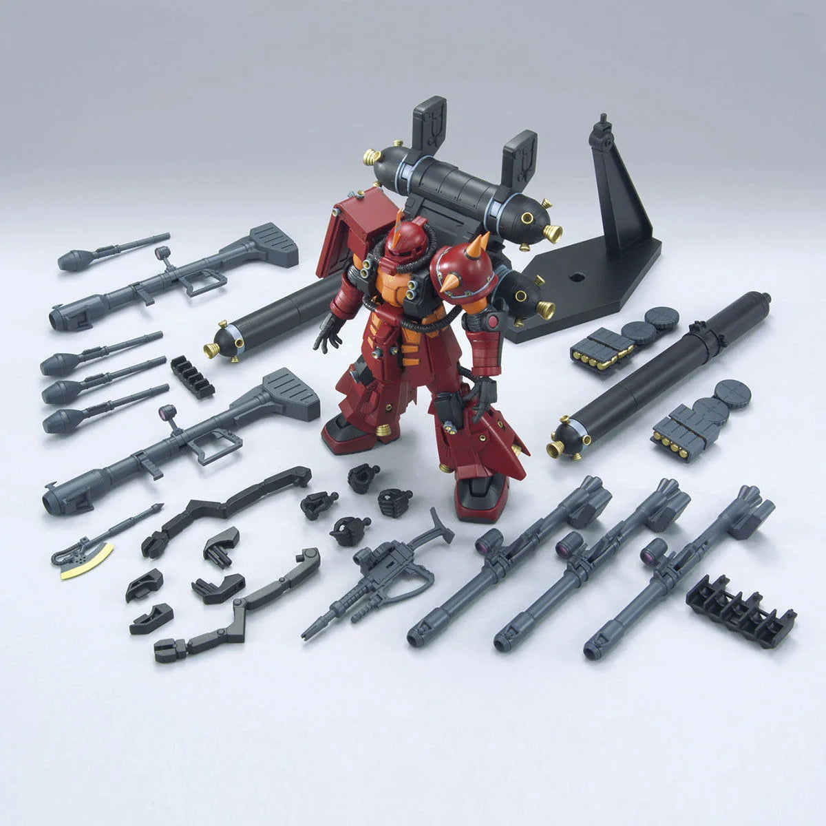 HG 1/144 ZAKU II High Mobility "Psycho Zaku" - armes