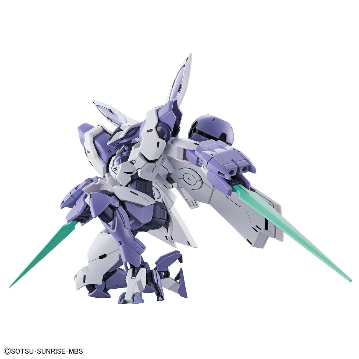 HG 1/144 Beguir-Beu - maquette montée posing avec épées