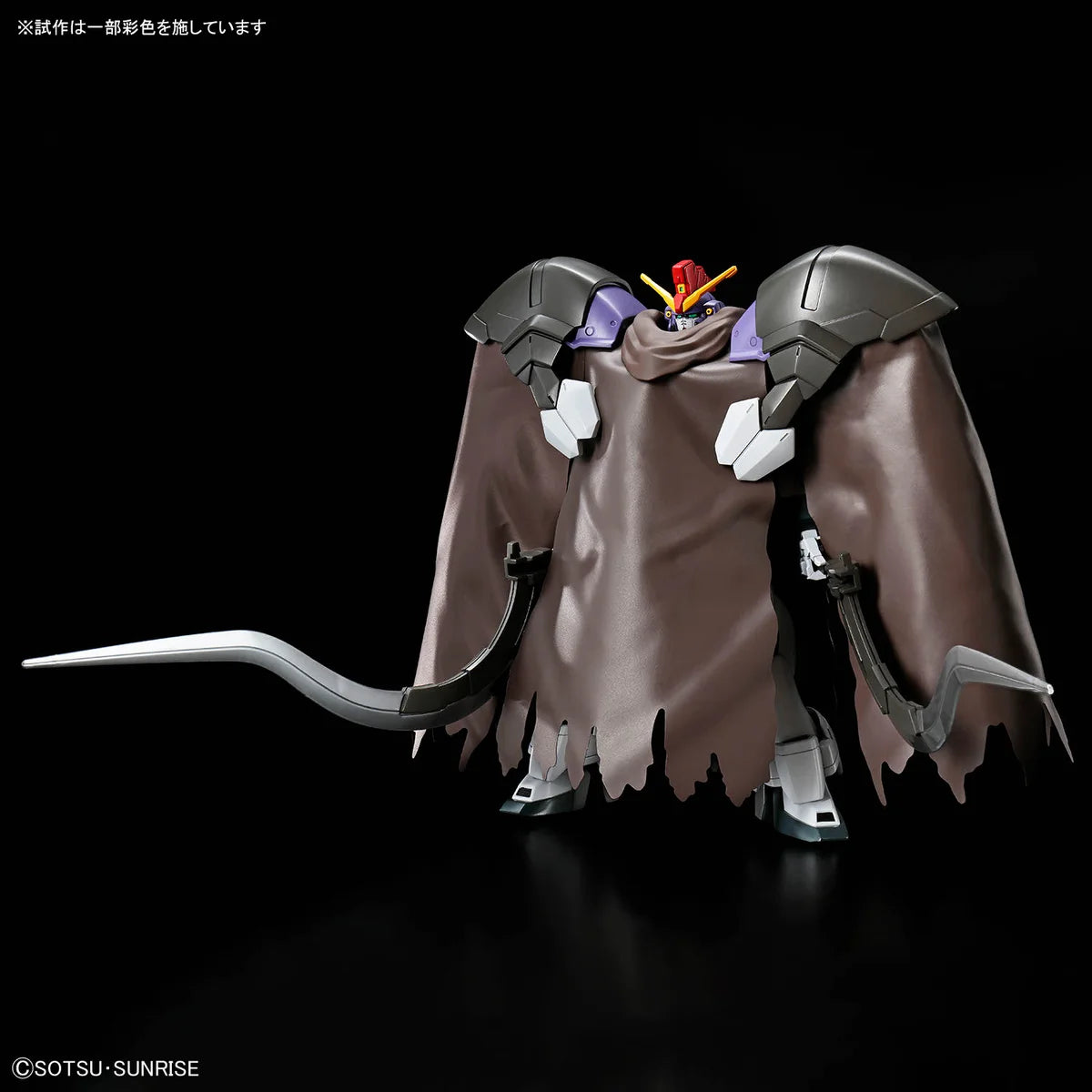 HG 1/144 Gundam Sandrock Custom EW - Vue de face avec cape