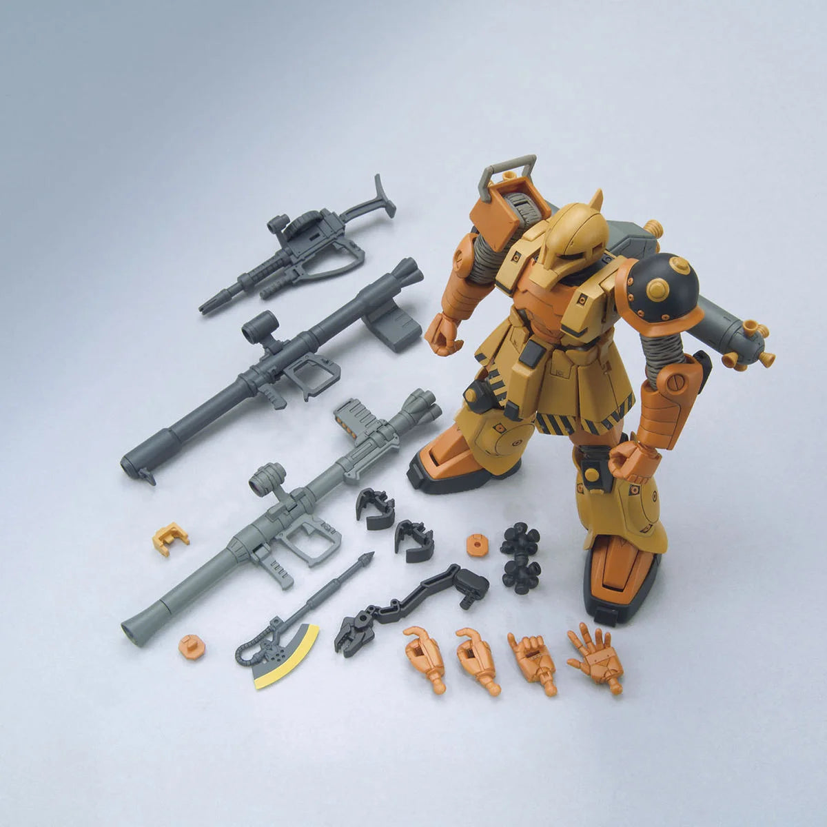 Gunpla HG 1/144 MS-05 Zaku I - accessoires