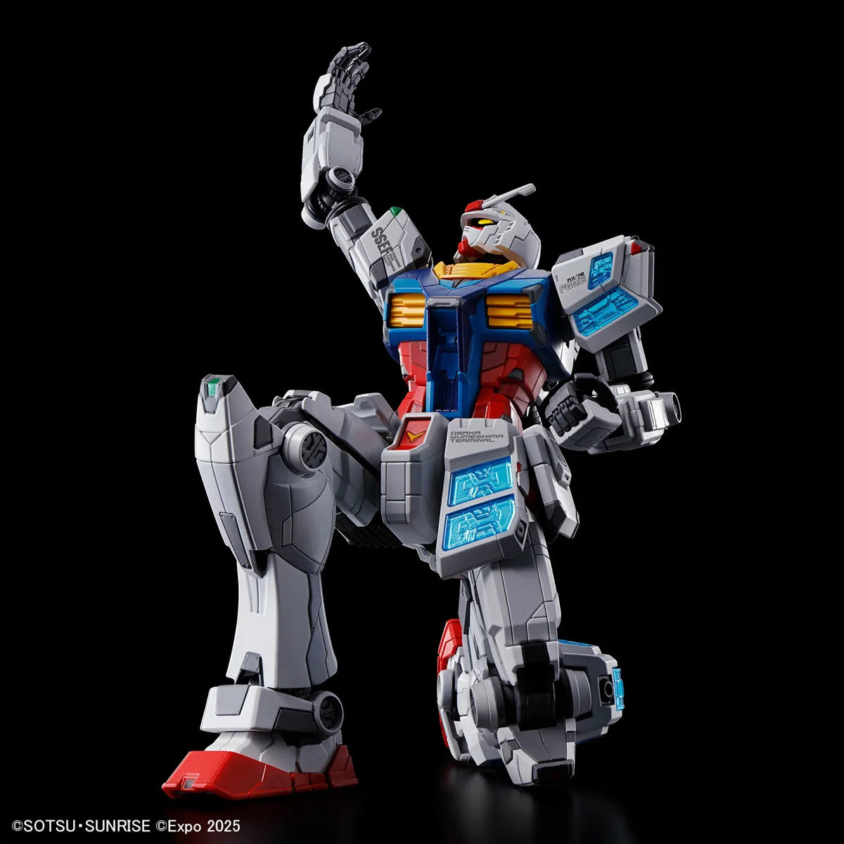 HG 1/144 RX-78F00/E Feather Unit - pose