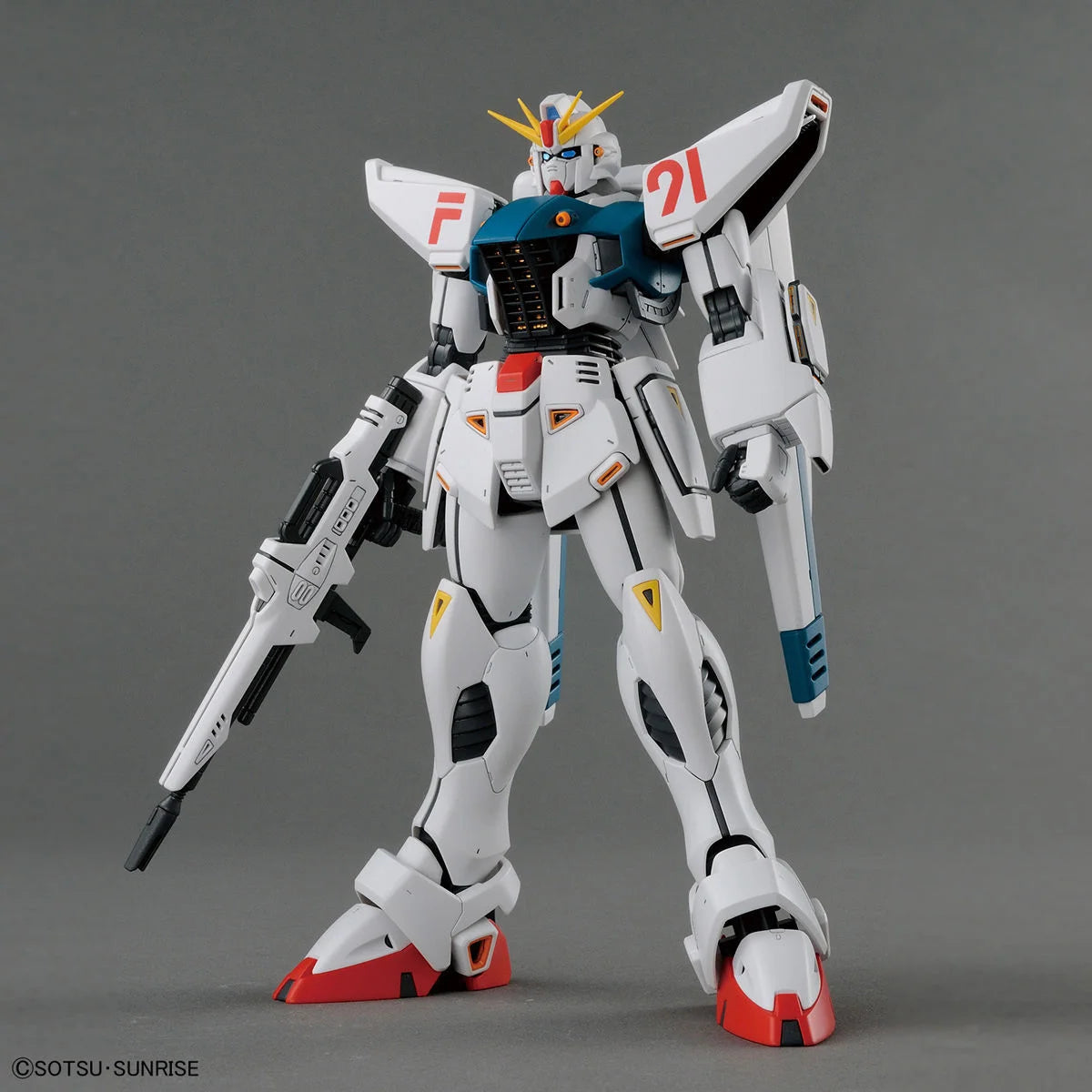 MG 1/100 Gundam F91 Ver.2.0 - Vue de face