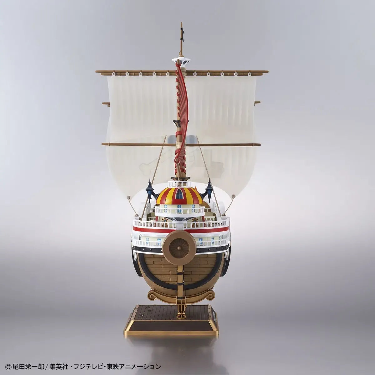 One Piece Thousand Sunny Land of Wanokuni version - Maquette montée vue arrière