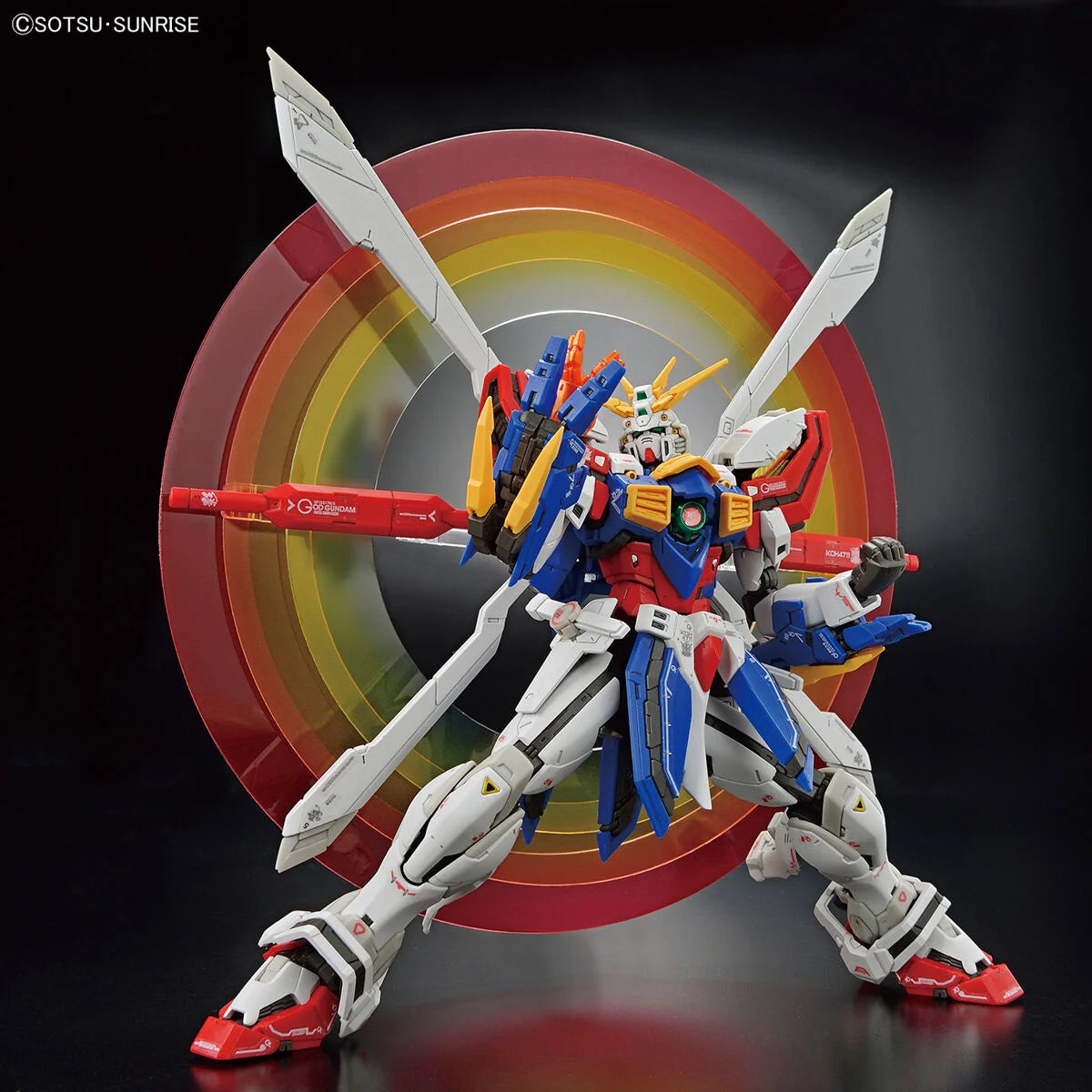 Gunpla God Gundam RG 1/144 – posing 2