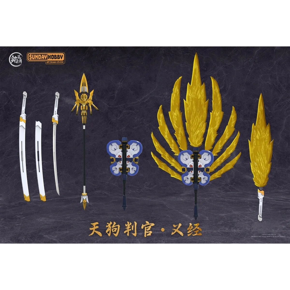MJZ STUDIO X SUNDAY HOBBY - Tengu Jusge Yoshitsune - Model Kit 23.6cm - Préco Novembre 2026