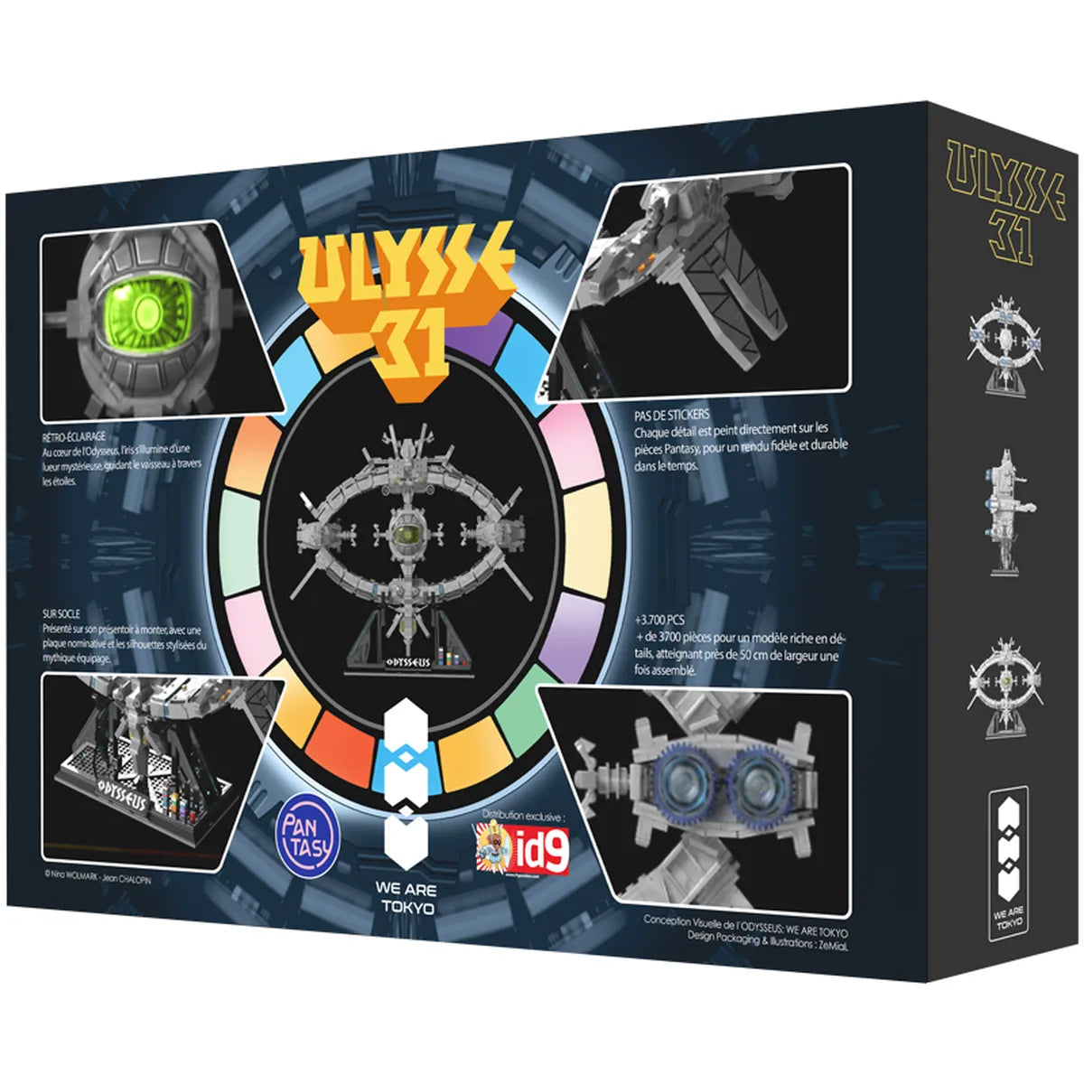 Ulysse 31 - We Are Tokyo x Pantasy - odysseus 50cm light up - arrière de la boîte